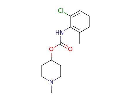 2-클로로-6-메틸카르바닐산 1-메틸-4-피페리디닐 에스테르