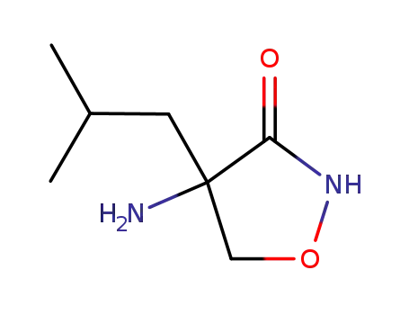 3-이속사졸리디논, 4-아미노-4-이소부틸-(8CI)