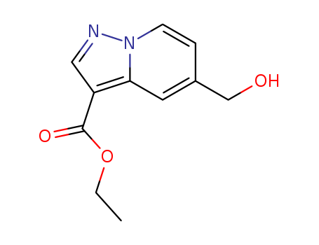 Pyrazolo[1,5-a]pyridine-3-carboxylic acid, 5-(hydroxyMethyl)-, ethyl ester