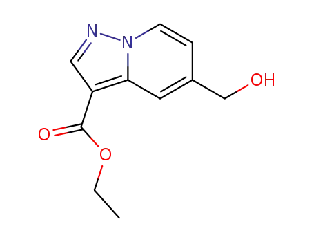 피라졸로[1,5-a]피리딘-3-카르복실산, 5-(하이드록시메틸)-, 에틸 에스테르