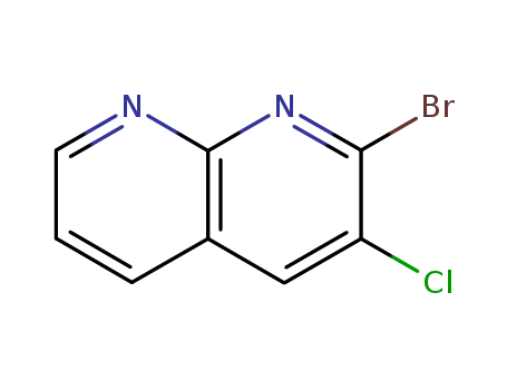 2-BroMo-3-chloro-1,8-naphthyridine