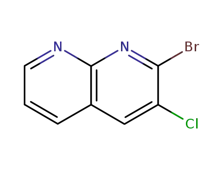 2-BroMo-3- 클로로 -1,8- 나프티 리딘