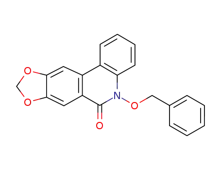 5-benzyloxy-5<i>H</i>-[1,3]dioxolo[4,5-<i>j</i>]phenanthridin-6-one