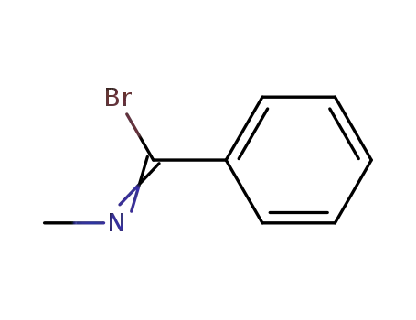 Molecular Structure of 41182-85-8 (N-Methylbenzimidoyl bromide)