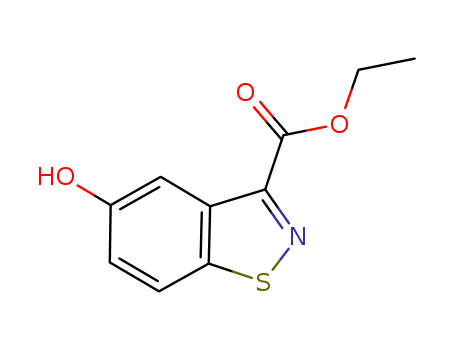 5-hydroxy-1,2-Benzisothiazole-3-carboxylic acid ethyl ester