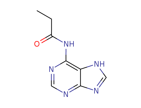 N-(5H-purin-6-yl)propanamide cas  37385-05-0