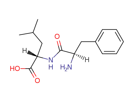 Molecular Structure of 3303-56-8 (D-Phe-L-Leu-OH)