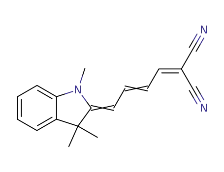 2-[(E,4E)-4-(1,3,3-trimethylindolin-2-ylidene)but-2-enylidene]propanedinitrile