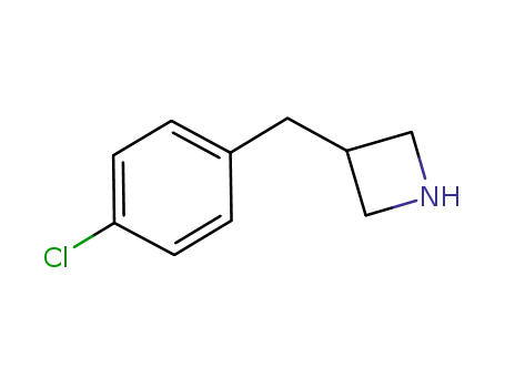 Molecular Structure of 606129-49-1 (3-(4-chlorobenzyl)azetidine)