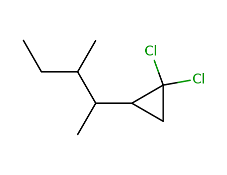1,1-ジクロロ-2-(1,2-ジメチルブチル)シクロプロパン