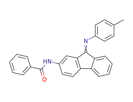 Benzamide,N-[9-[(4-methylphenyl)imino]-9H-fluoren-2-yl]- cas  5455-04-9