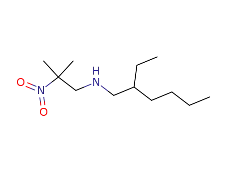 Molecular Structure of 63765-90-2 (N-(2-Methyl-2-nitropropyl)-2-ethylhexylamine)