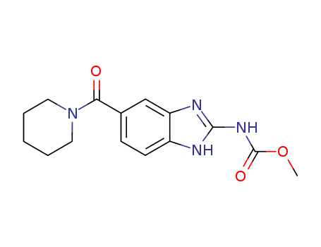 [5-[(Piperidin-1-yl)carbonyl]-1H-benzimidazol-2-yl]carbamic acid methyl ester