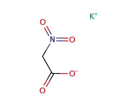 Molecular Structure of 73506-45-3 (Acetic acid, nitro-, potassium salt)