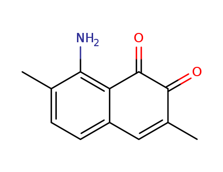 1,2-NAPHTHALENEDIONE,8-AMINO-3,7-DIMETHYL-CAS