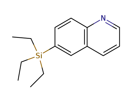 퀴놀린, 6-(트리에틸실릴)-(9CI)
