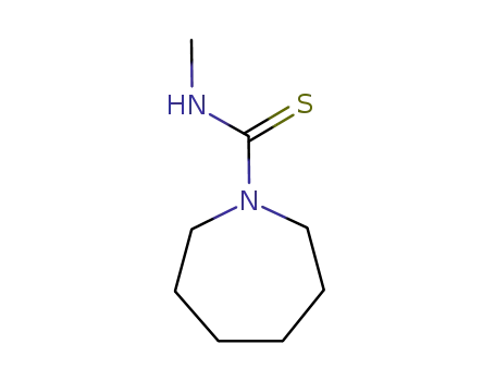Molecular Structure of 64575-42-4 (1H-Azepine-1-carbothioamide,hexahydro-N-methyl-(9CI))