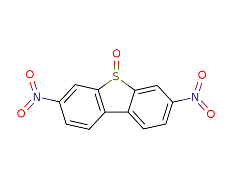 Molecular Structure of 53167-81-0 (Dibenzothiophene, 3,7-dinitro-, 5-oxide)