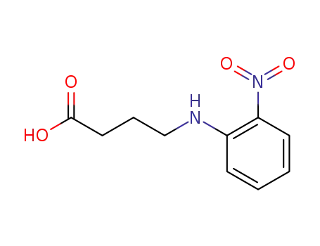 Molecular Structure of 56636-90-9 (4-[(2-NITROPHENYL)AMINO]BUTANOIC ACID)