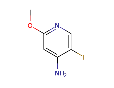 Molecular Structure of 58381-05-8 (5-Fluoro-2-methoxy-4-pyridinamine)