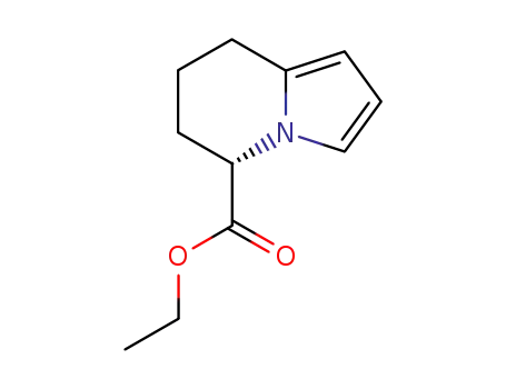 5-Indolizinecarboxylic acid, 5,6,7,8-tetrahydro-, ethyl ester, (5S)-