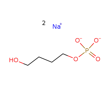 Molecular Structure of 122888-91-9 (4-hydroxybutyl phosphate)
