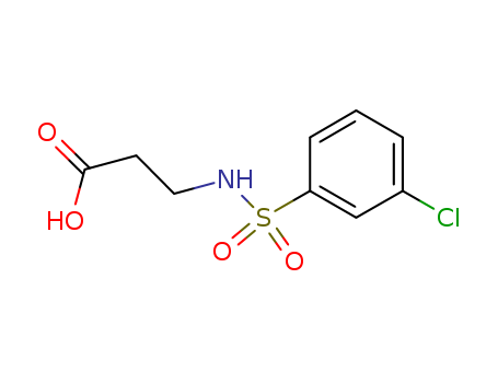 N-(3-Chlorophenylsulfonyl)-^b-alanine, 96%