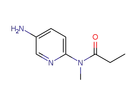 Molecular Structure of 939376-66-6 (Propanamide,  N-(5-amino-2-pyridinyl)-N-methyl-)