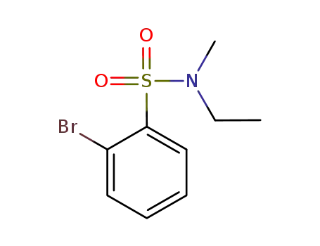 Molecular Structure of 688798-62-1 (2-bromo-N-ethyl-N-methylbenzenesulfonamide)