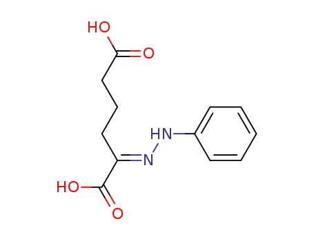 Hexanedioic acid,2-(2-phenylhydrazinylidene)- cas  5435-42-7