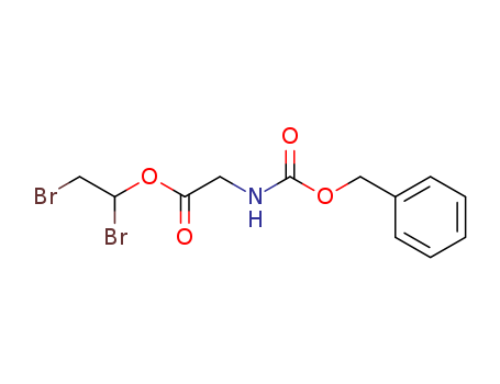 Glycine,N-[(phenylmethoxy)carbonyl]-, 1,2-dibromoethyl ester