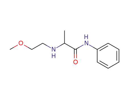 Molecular Structure of 67262-60-6 (N~2~-(2-methoxyethyl)-N-phenylalaninamide)