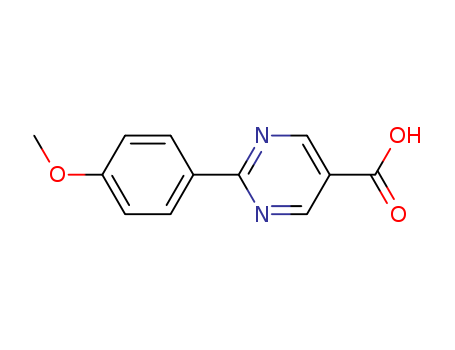 2-(4-methoxyphenyl)-5-pyrimidinecarboxylic acid