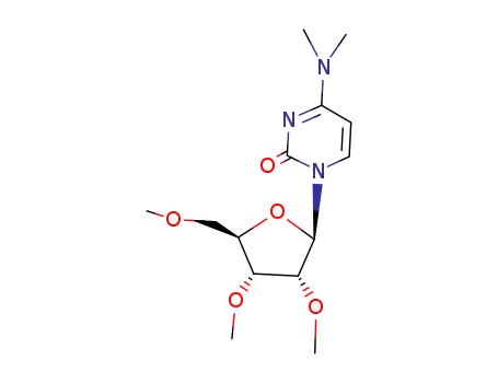 Molecular Structure of 59921-42-5 (4-(dimethylamino)-1-(2,3,5-tri-O-methylpentofuranosyl)pyrimidin-2(1H)-one)