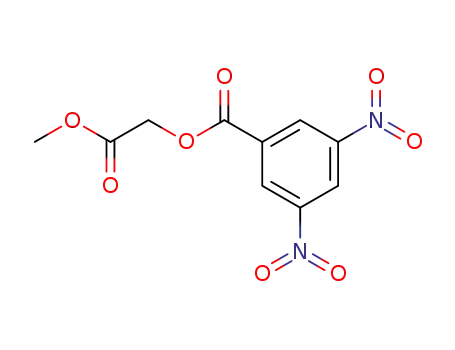 Molecular Structure of 5443-46-9 (2-methoxy-2-oxoethyl 3,5-dinitrobenzoate)