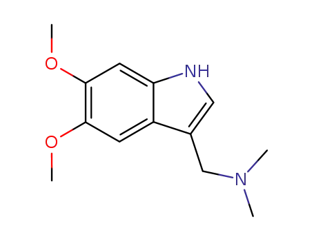 1-(5,6-dimethoxy-1H-indol-3-yl)-N,N-dimethylmethanamine