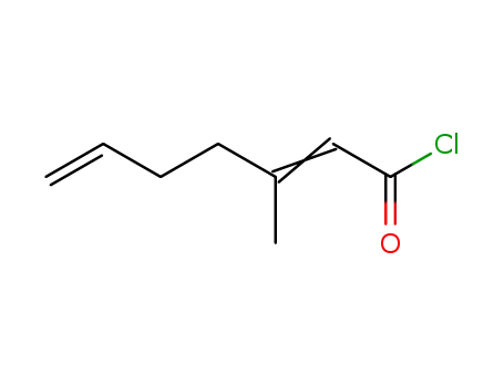 2,6-Heptadienoyl chloride, 3-methyl-, (Z)-