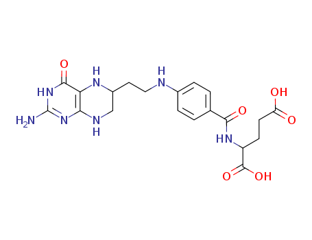 L-Glutamic acid, N-[4-[[2-(2-amino-1,4,5,6,7,8-hexahydro-4-oxo-6-pteridinyl)ethyl]amino] benzoyl]-, (R)-