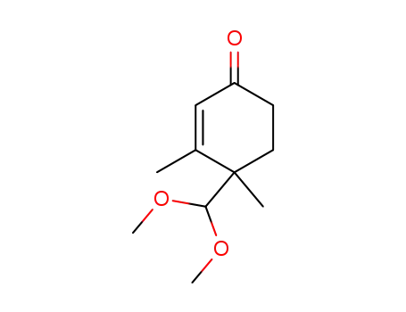4-(Dimethoxymethyl)-3,4-dimethyl-2-cyclohexen-1-one
