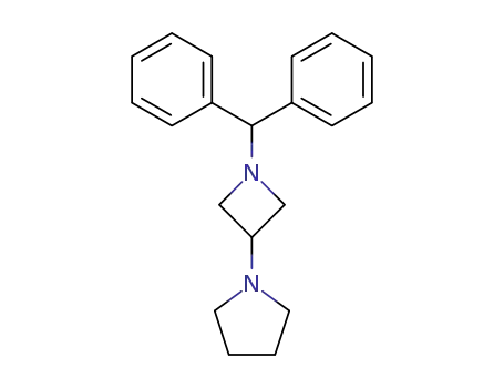 1-(1-Benzhydrylazetidin-3-yl)pyrrolidine