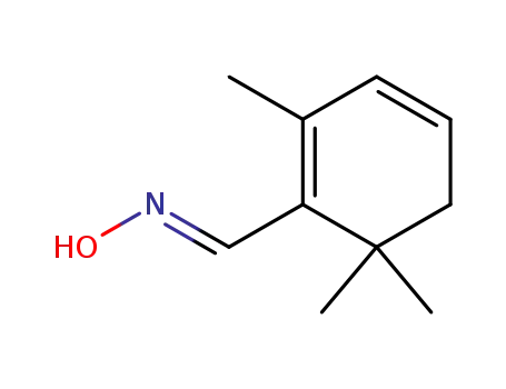 1,3-Cyclohexadiene-1-carboxaldehyde, 2,6,6-trimethyl-, oxime
