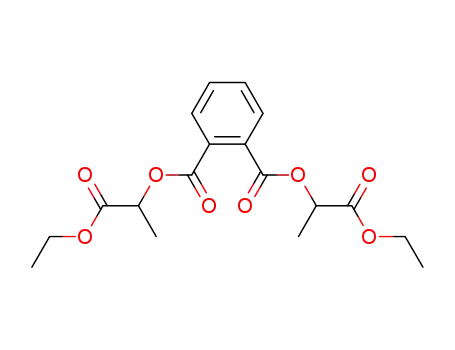 Molecular Structure of 5396-92-9 (bis(1-ethoxy-1-oxopropan-2-yl) benzene-1,2-dicarboxylate)