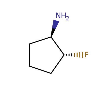 Molecular Structure of 939398-71-7 ((1R,2R)-2-FluorocyclopentanaMine)