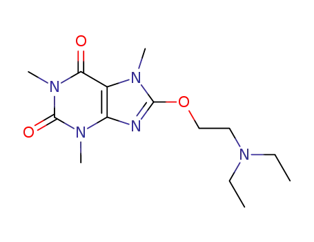 Caffeine, 8-(2-(diethylamino)ethoxy)-