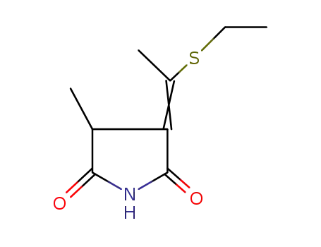 3-[1-(Ethylthio)ethylidene]-4-methyl-2,5-pyrrolidinedione