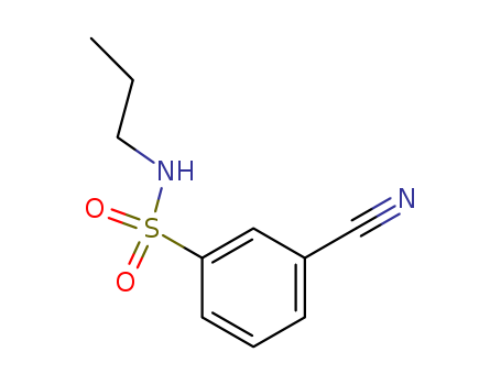 3-cyano-N-propylbenzenesulfonamide