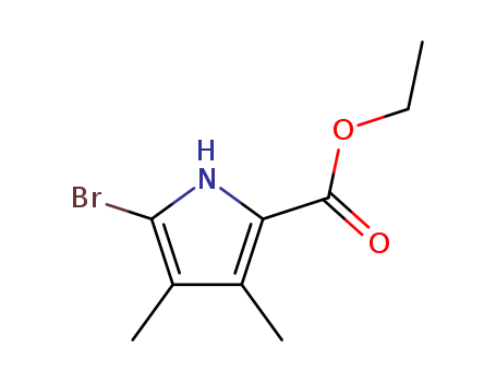 Ethyl 5-bromo-3,4-dimethyl-1H-pyrrole-2-carboxylate
