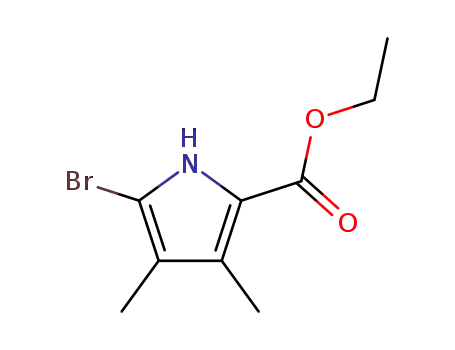 ethyl 5-bromo-3,4-dimethylpyrrole-2-carboxylate