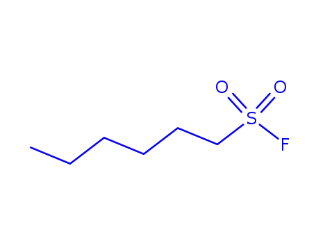 Molecular Structure of 65269-96-7 (hexane-1-sulphonyl fluoride)