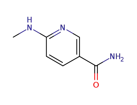 3- 피리딘 카르 복사 미드, 6- (메틸 아미노)-(9CI)